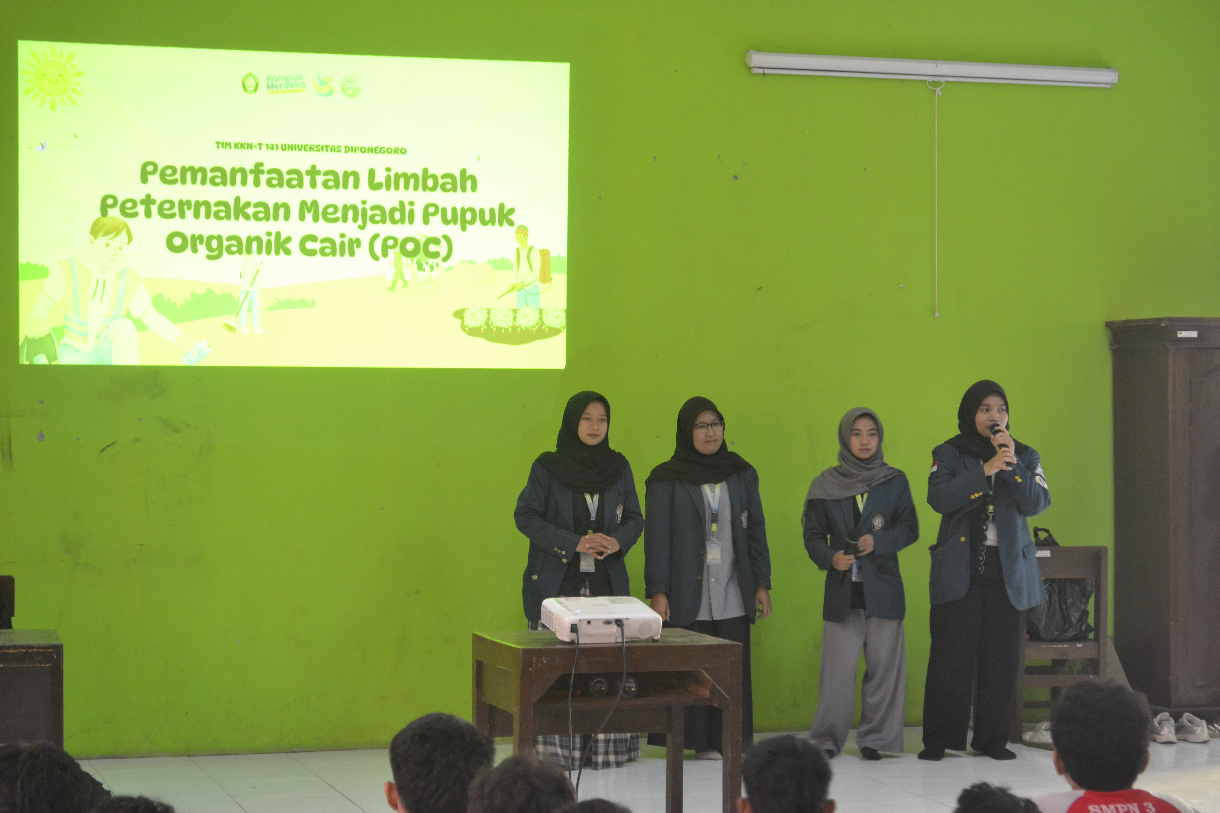 Sosialisasi Pupuk Organik Cair di SMP Negeri 3 Mranggen